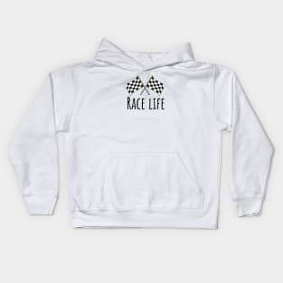 Race life Kids Hoodie